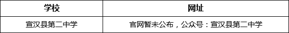 達(dá)州市宣漢縣第二中學(xué)網(wǎng)址是什么？