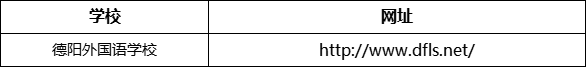 德陽(yáng)市德陽(yáng)外國(guó)語(yǔ)學(xué)校網(wǎng)址是什么？