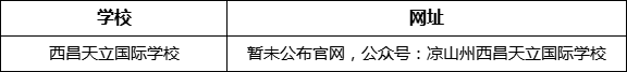 涼山州西昌天立國際學(xué)校網(wǎng)址是什么？