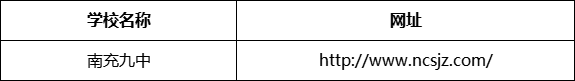 南充市南充九中網(wǎng)址是什么？
