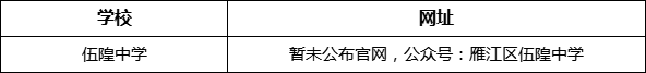 資陽市伍隍中學(xué)網(wǎng)址是什么？