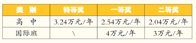 2023年成都市成都棠湖外國語學(xué)校有沒有獎學(xué)金，政策是什么