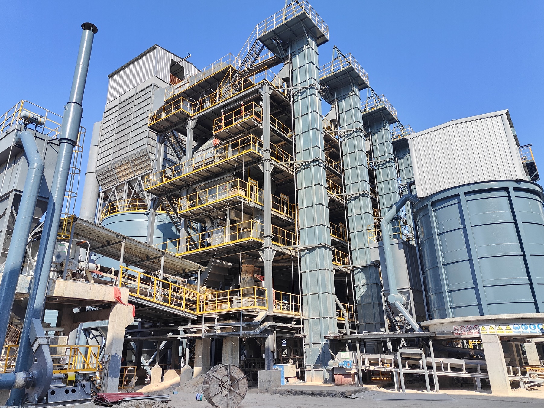 唐山金路v8干式整形砂石同出系統(tǒng)，新型立體化砂石生產(chǎn)模式