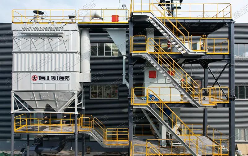 浙江干法制砂樓項(xiàng)目安裝飛快，馬上完工！