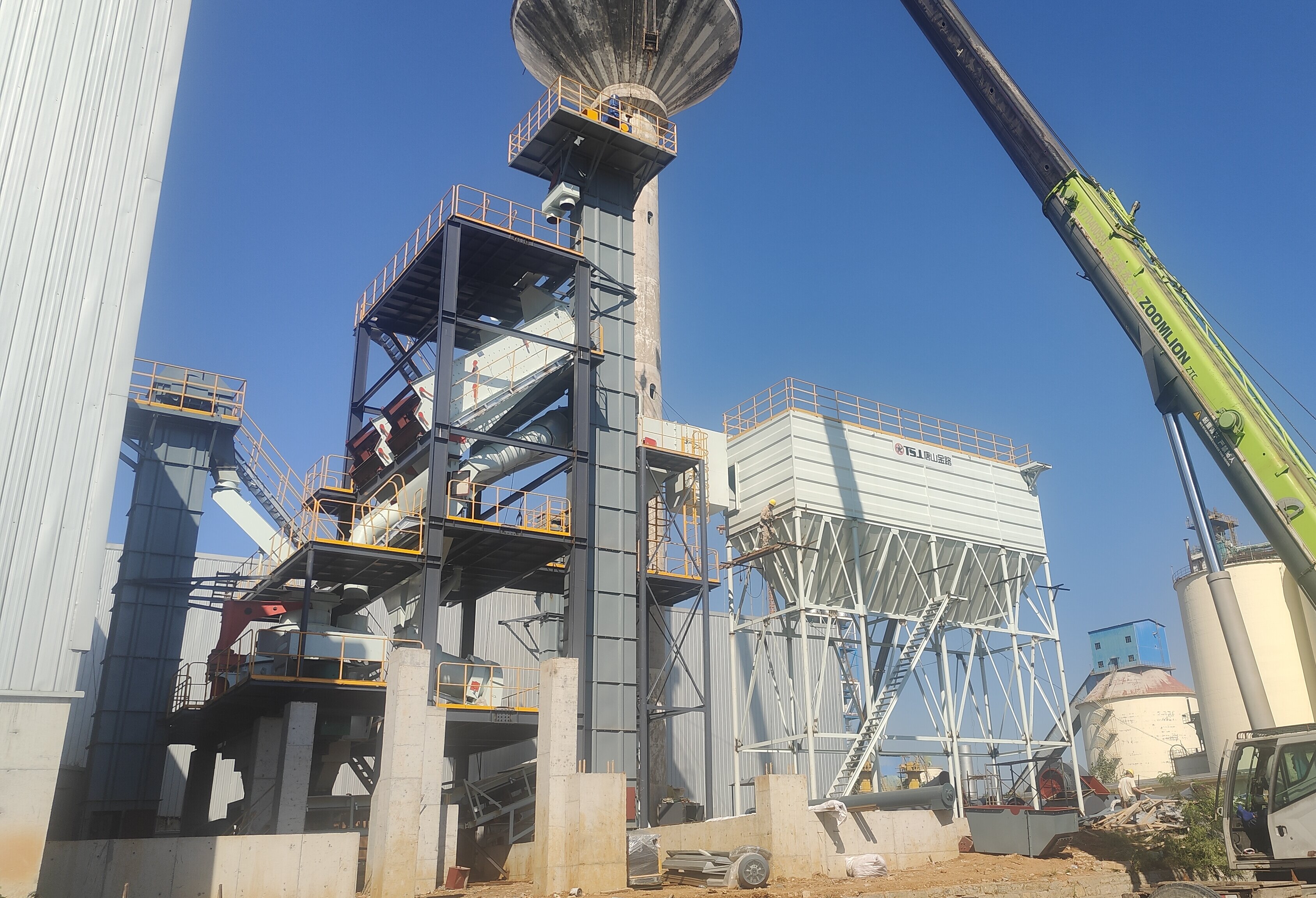 石粉制砂樓：讓石粉變廢為寶，破碎機制砂開啟新征程