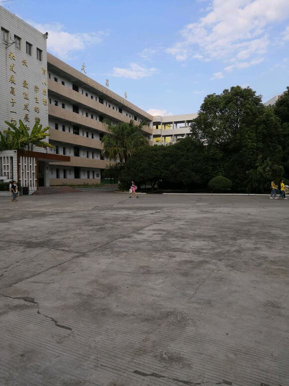 射洪縣柳樹中學校園風采