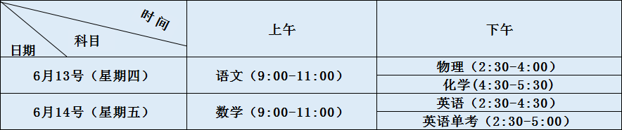 2020年雙流棠湖中學(xué)初升高考試時(shí)間是否有調(diào)整？