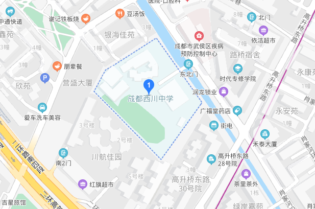 西川中學(xué)在哪里?