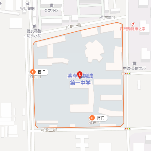 金蘋果錦城第一中學(xué)2020年地址在什么地方？