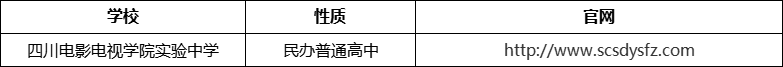 成都市四川電影電視學(xué)院實(shí)驗(yàn)中學(xué)官網(wǎng)、網(wǎng)址、官方網(wǎng)站